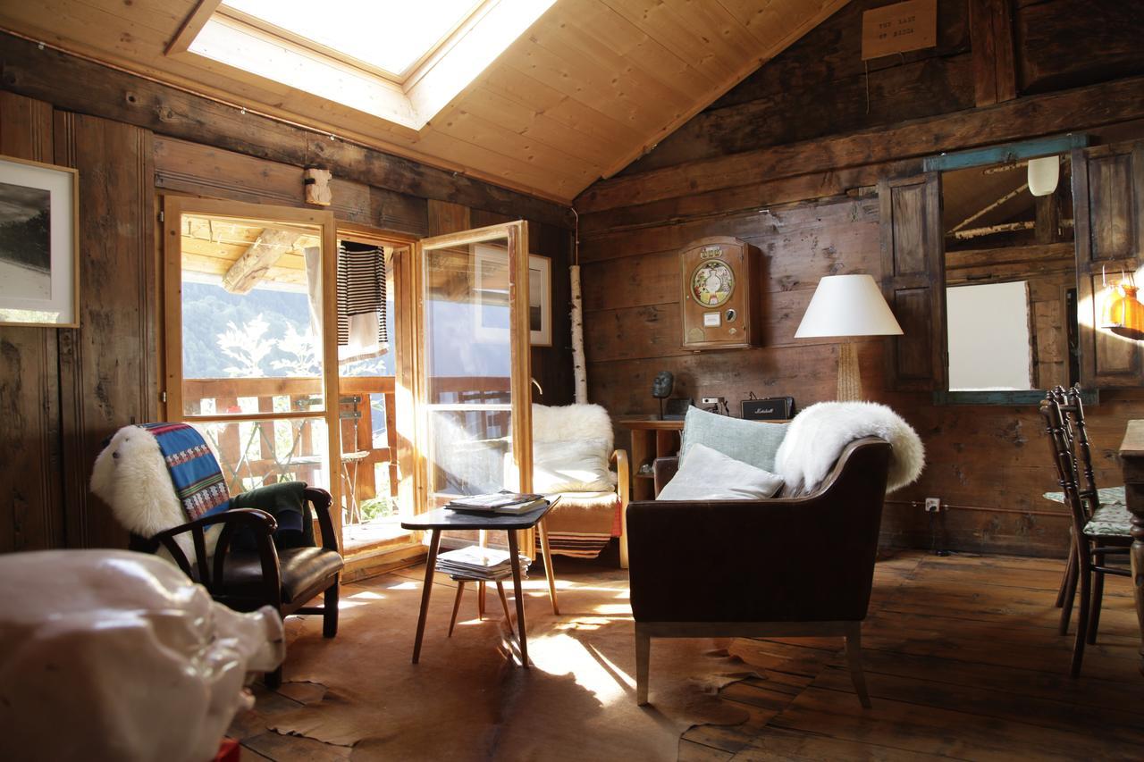 Lieu Secret Dans Les Alpes Suisses Villa Le Tretien ภายนอก รูปภาพ